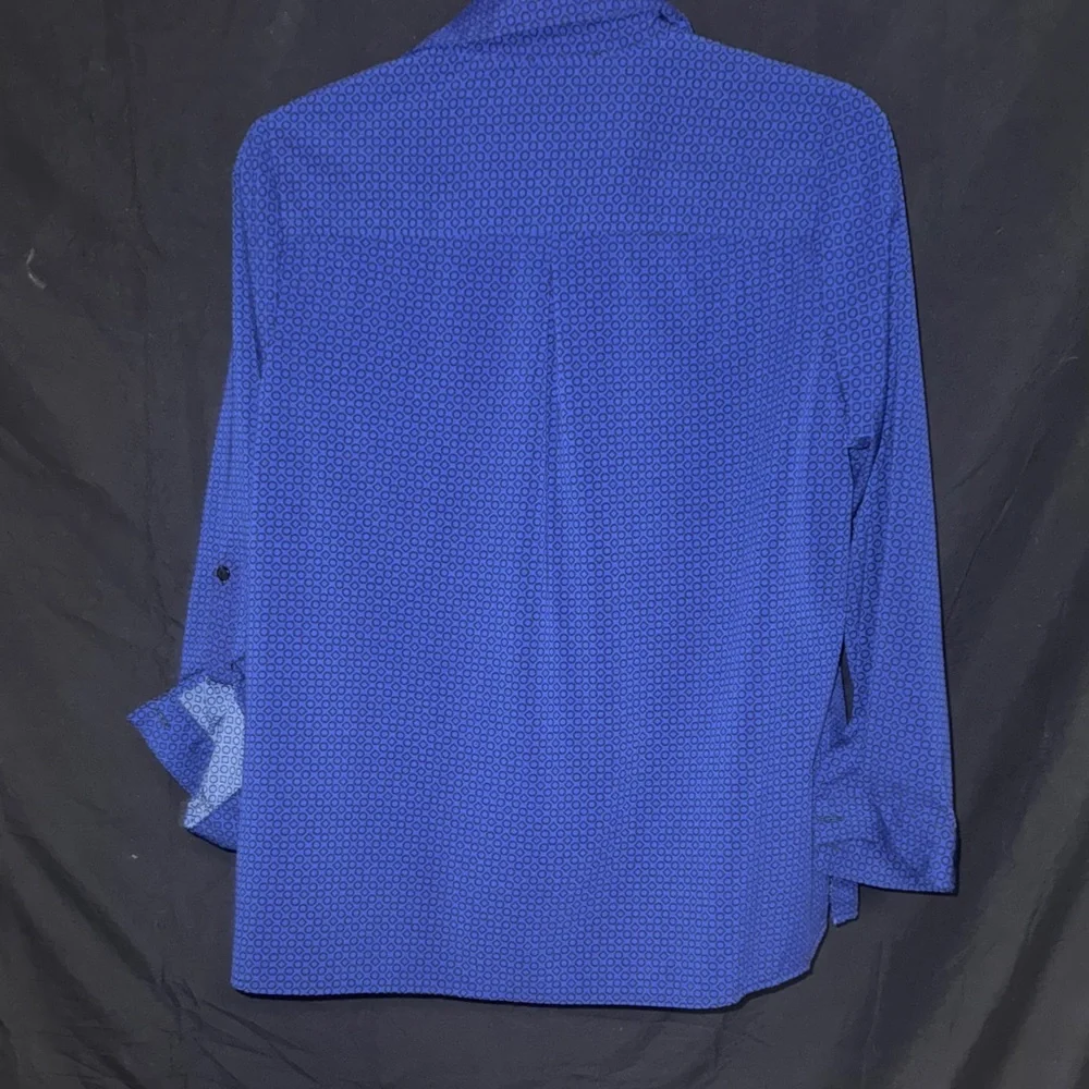 Studio Works Geometric button down blouse - Picture 3 of 4